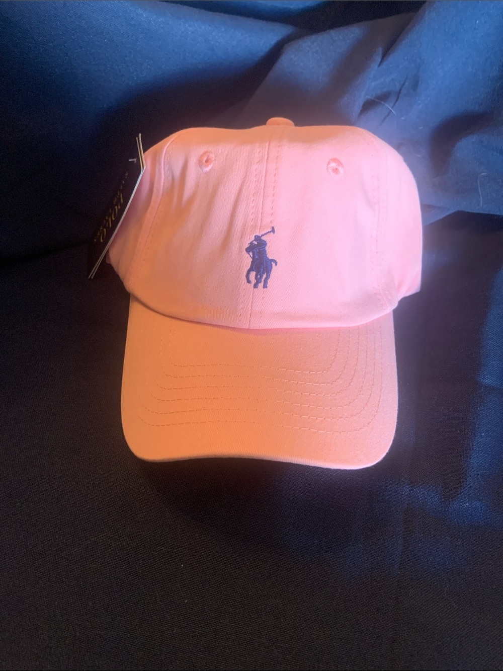 Polo Ralph Lauren Pink Adjustable Baseball Cap NWT